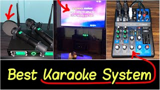 ✅Best Karaoke System for Home Party | Wireless Microphones | Mixer | Free Songs for Multiple Singers screenshot 5