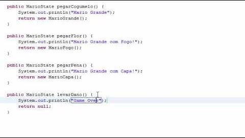 05 Tutorial de Design Pattern Padrões de Projeto: State