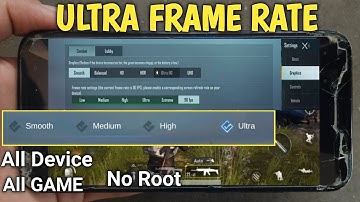 How To Enable Ultra Frame Rate | Working All Game & Device Lag Fix - No Root