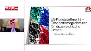 Webinar Us Kunststoffmarkt Geschaftschancen Fur Osterreichische Firmen Youtube