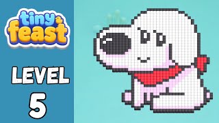 Tiny Feast Level 5 Walkthrough Solution