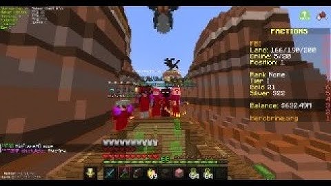 Dropping leapingbug in Herobrine.org Factions Hades