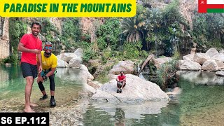 This Wadi is UNREAL and a Hidden Paradise S06 EP.112 | Wadi Tiwi | MIDDLE EAST Motorcycle Tour