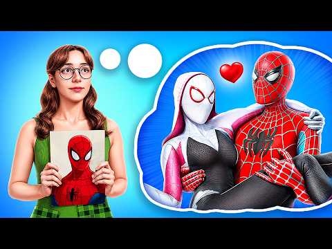 Cambio de Geek a Gwen Stacy / Cómo convertirse en superhéroe