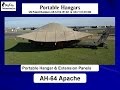 پوشش هلیکوپتر Hangar قابل حمل AH 64A D E Apache Longbow Rolin Industries پوشش هلیکوپتر Hangar قابل حمل AH 64A D E Apache Longbow Rolin Industries
