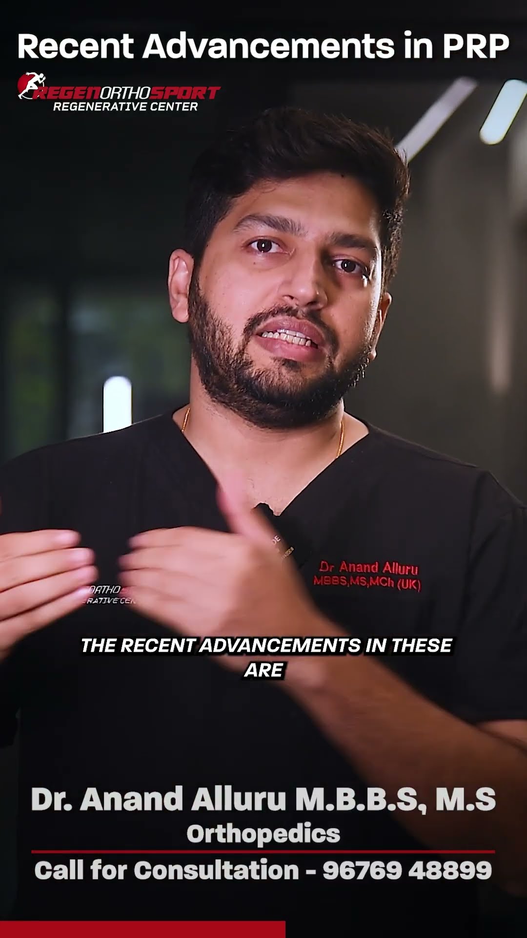 PRP Therapy for Faster Healing RegenOrthoSport - TV9