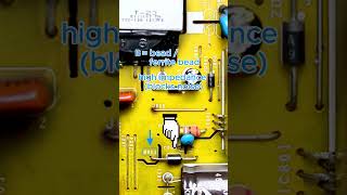 Quick PCB Component Reading: part 3 #electronicslearning #electronics #electronicsshorts #repair