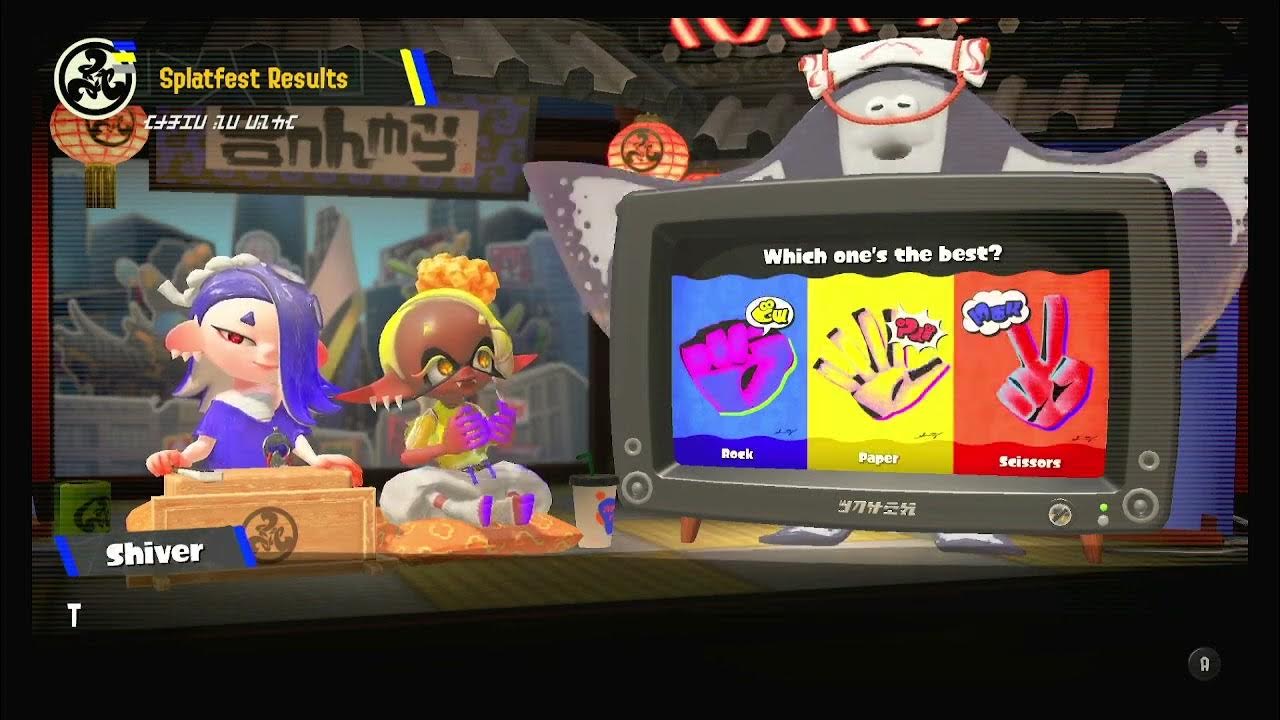 Splatfest Results YouTube