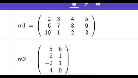 How to Quickly Create a Matrix in GeoGebra; How to Multiply 2 Matrices