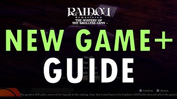 Raidou Remastered – New Game Plus Guide (+ Commentary) | What Carries Over