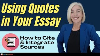 Use this 3-Step Process for Citing Sources in Essays