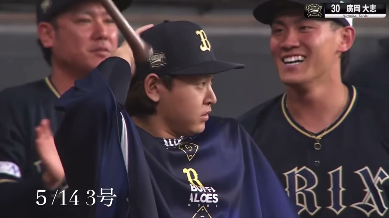 廣岡大志  2025 ホームラン集 