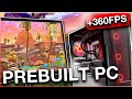 Best prebuilt gaming pcs for fortnite in 2024 360 fps 