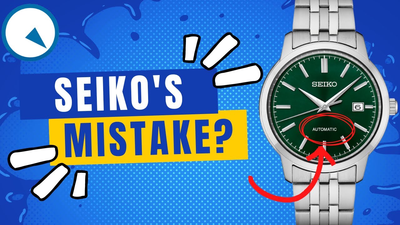 Mistake? You judge - Seiko's $300 automatic offering - YouTube