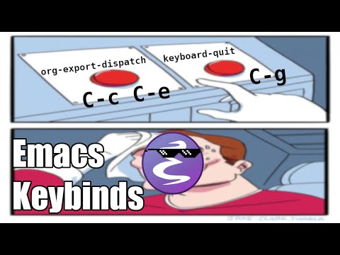 Keybinds in Emacs