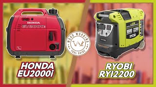 Generator Face-Off: Honda EU2000i vs. Ryobi RYI2200 | The Ultimate Woodworking Power Pick!