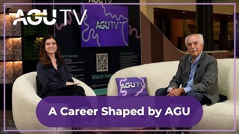 Looking Back on a Career Shaped by AGU with Soroosh Sorooshian | AGU TV