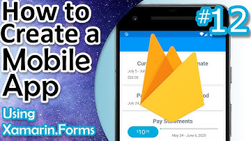 Xamarin.Forms Tutorial #12 - Firebase Analytics and Firebase Auth on Android - Time Tracker App