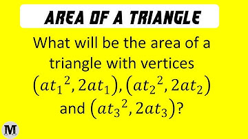 5 | Points and their co-ordinates | Area Of A Triangle - Worked Out Problem