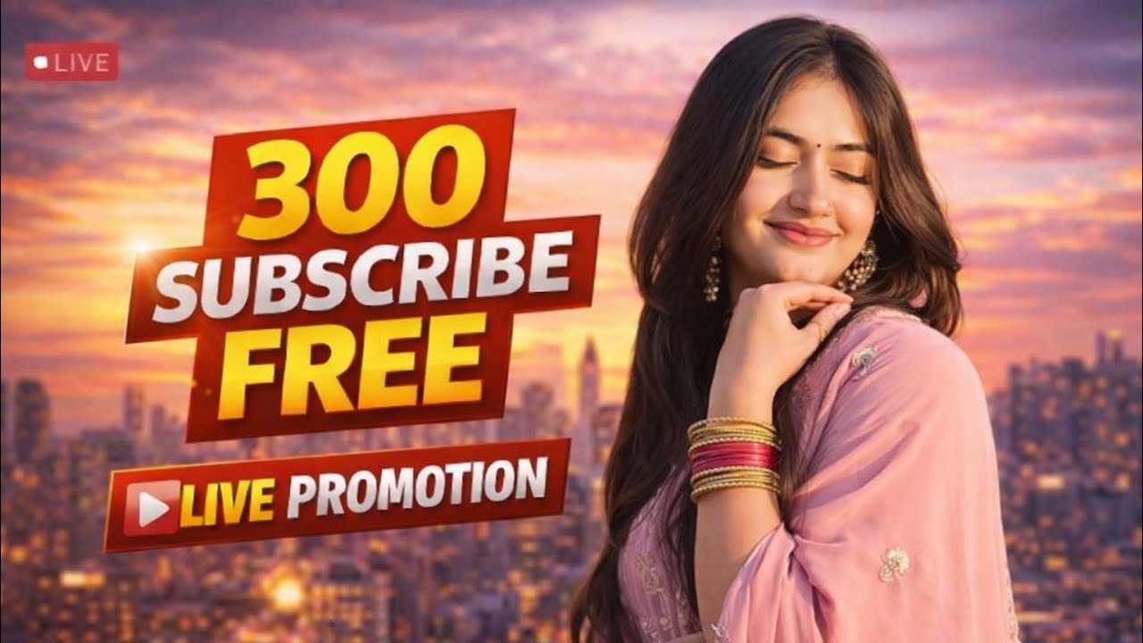 🚀🔥🚀LIVE Free YouTube Channel Promotion | Live Promotion+ SEO Boost # ...