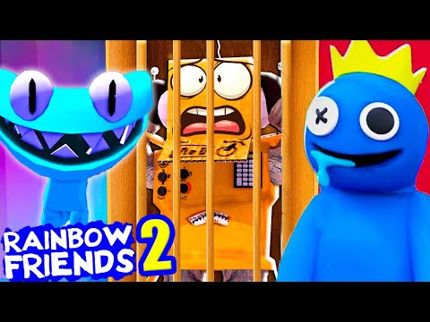 РАДУЖНЫЕ ДРУЗЬЯ 2 в РОБЛОКС! СТРАШНАЯ ИСТОРИЯ ROBLOX Rainbow Friends 2