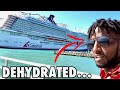 WORST Day Ever On Mardi Gras Cruise! Dehydrated, Port Day, Arcade Review, Meeting Crew (Vlog)