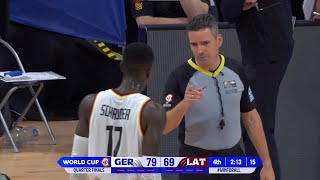 Technical Foul - FLOP - FAKE BEING FOULED - FIBA World Cup 2023
