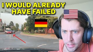 American reacts to the GERMAN PRACTICAL DRIVING TEST [part 1]