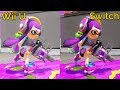 Splatoon vs Splatoon 2 Graphics Comparison (Wii U vs Nintendo Switch)