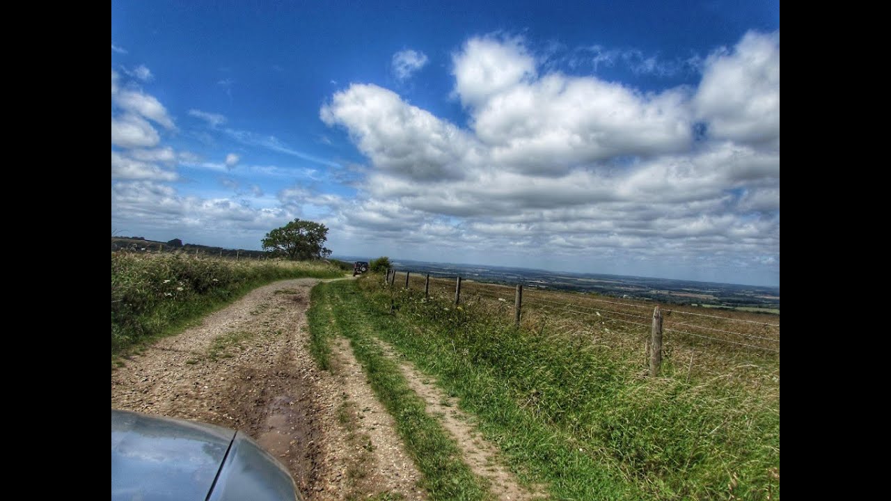 Green Lane Driving In A Dacia Duster Combe Gibbet & Inkpen Hill, West