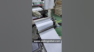 Waterproof thermal label/www.sailinglabel.com #label #machine #productionline #quality #factory