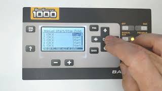 Manual Operation at BaseStation 1000