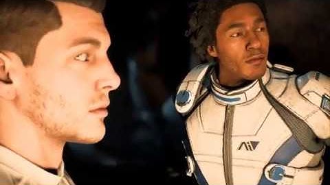 Mass Effect: Andromeda - Raw Gameplay Part 4  - Landing on Eos