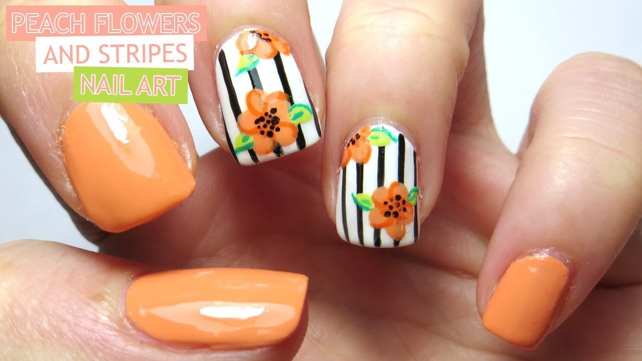 7. Peach Nail Art Tutorial: How to Create a Beautiful Peach Manicure - wide 7