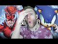 THIS BLOWS MY MIND!!! Reacting to "Wally West vs Archie Sonic Death Battle"