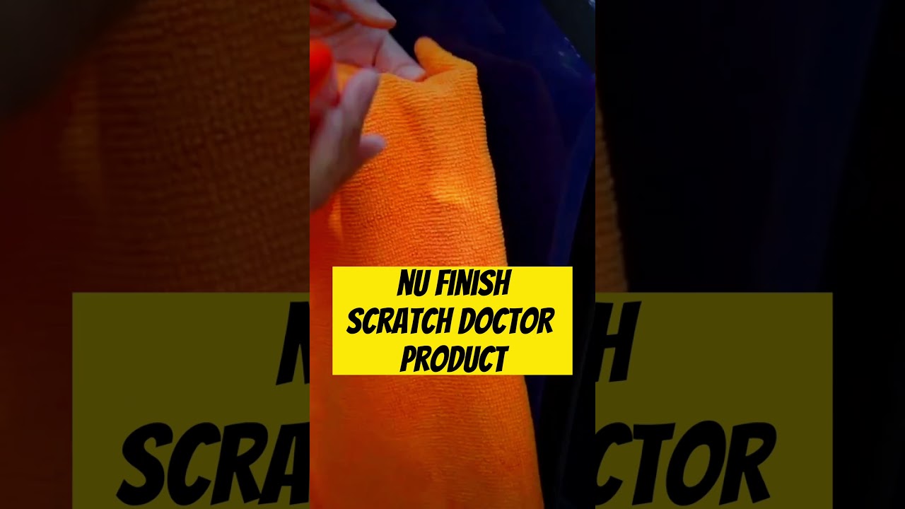 Nu Finish Scratch Doctor Removes Surface Scratches, Scuff Marks & Swirls,  6.5 oz