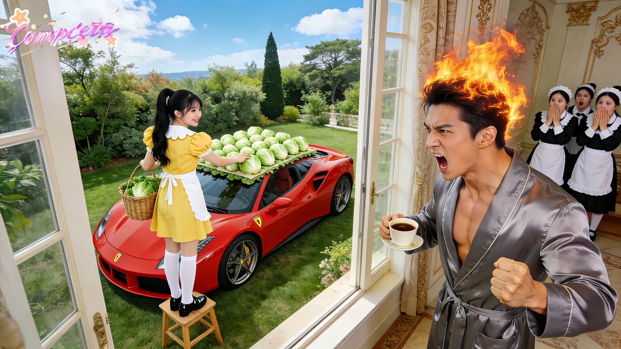 Ninguém Ousa Desafiar Este CEO—Até Garota Rural Usar Seu Carro Favorito P/ Curtir Legumes! Louca?!