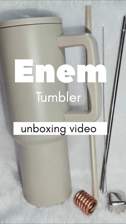 EnemTumbler unboxingReview #unboxing #tumbler #sippper #review #enem #products #shorts #viralshorts