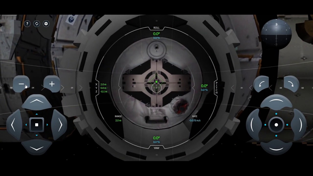 Spacex Sim SPACEX ISS Docking Simulator on google chrome - YouTube