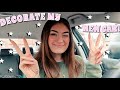 DECORATE MY NEW CAR WITH ME + CAR TOUR!!