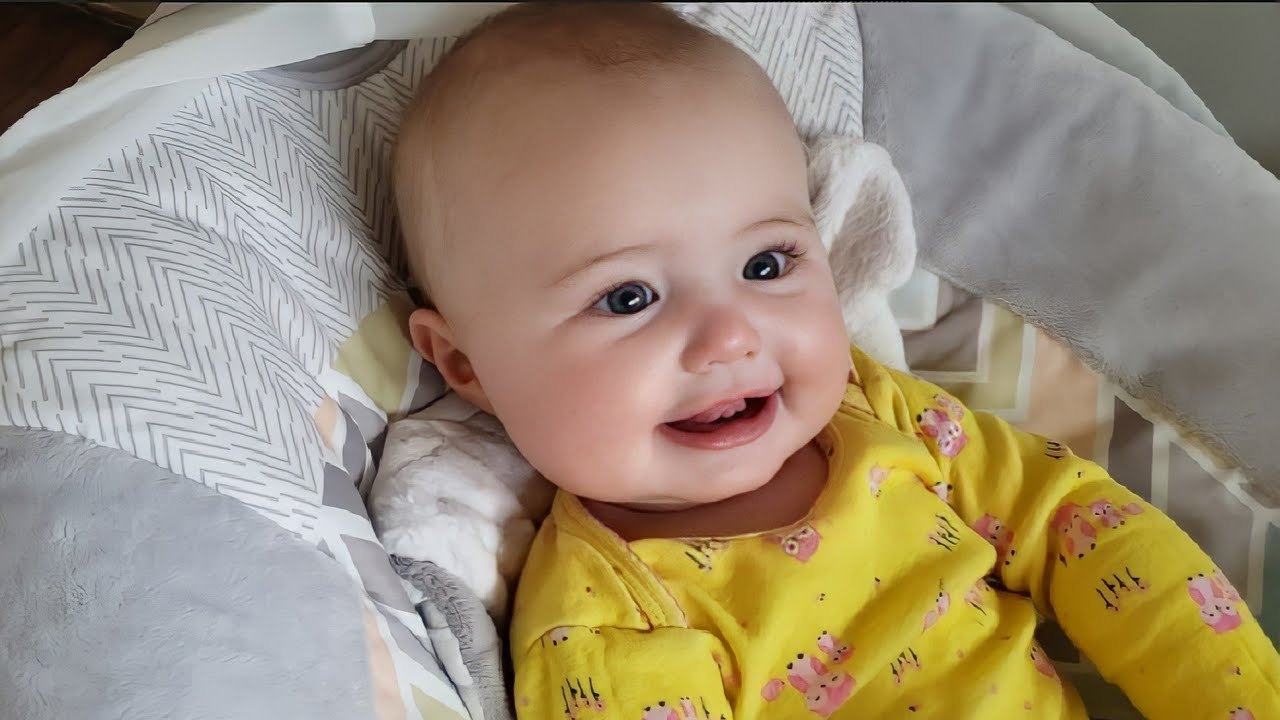 Baby Aubrey found her voice! So Adorable ❤ Baby said 