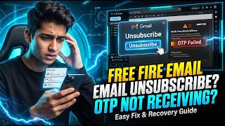 Free Fire OTP Not Receiving? Gmail Unsubscribe Problem Fix 2026 | Garena Email Solution