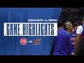 Pistons' First Win of 2024 vs. Cavaliers π