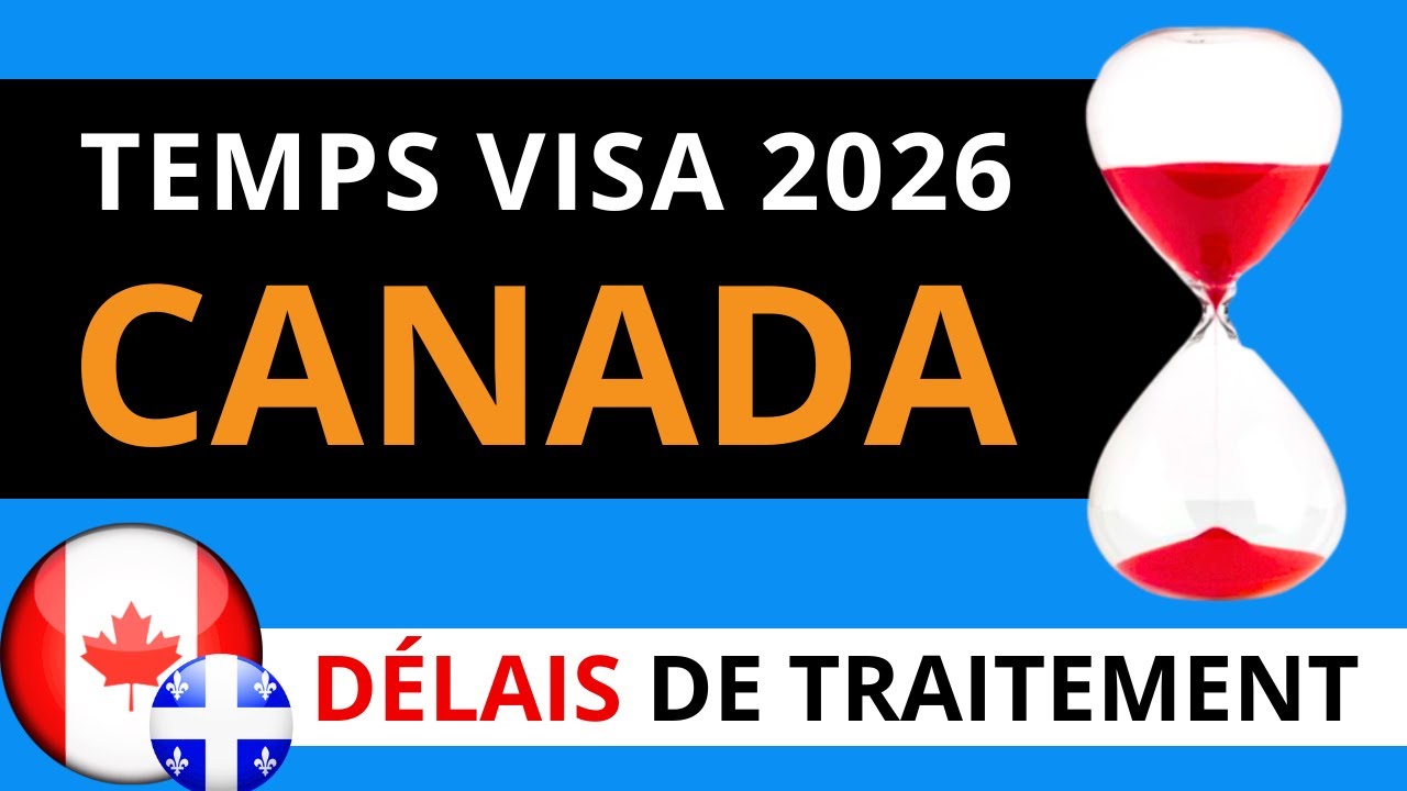 Combien de temps prend le visa au Canada en 2026 ? - YouTube