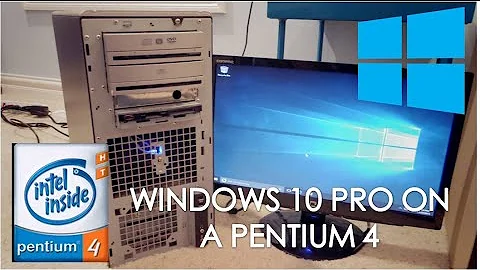 Windows 10 sur un Pentium 4 : Défiez la technologie ancienne!