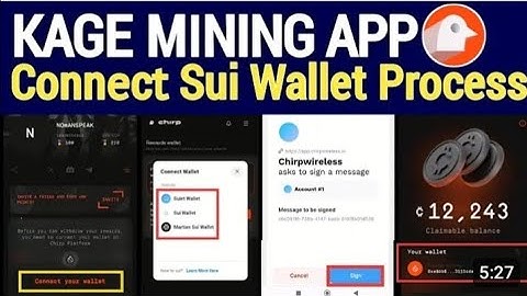 Chirp Airdrop Work & Wallet Connect Process || Chirp Airdrop Chirp Airdrop wallet Update