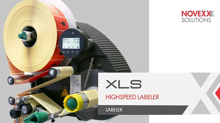 XLS 2xx - Gamme étiqueteuses XLS MULTIFONCTIONSI NOVEXX Solutions -