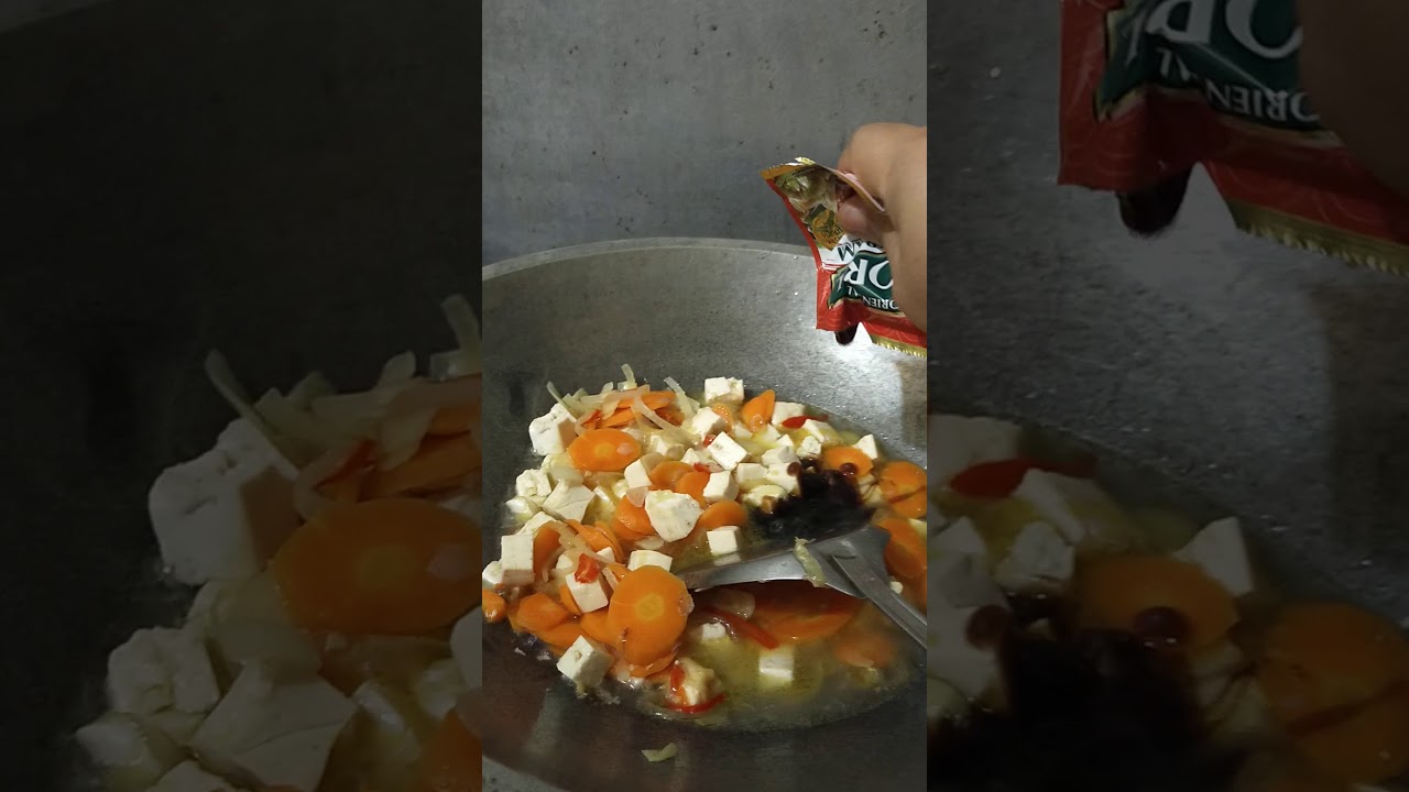 Tumis jamur Enoki, enak & mudah - YouTube