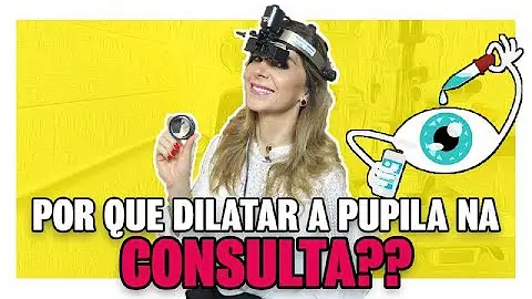 Porque é preciso dilatar a pupila para fazer exame de vista?