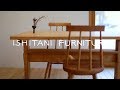 ISHITANI - Making a Japanese cherry Trestle Table